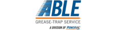 ABLE Grease-Trap Service logo, a division of Powerhouse.